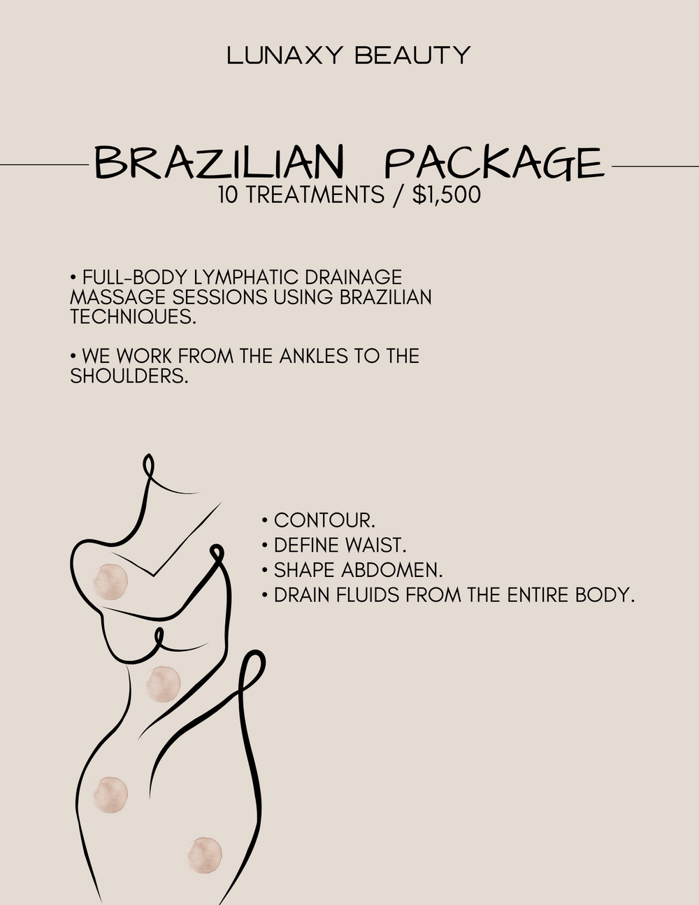 Brazilian Lymphatic Drainage Package