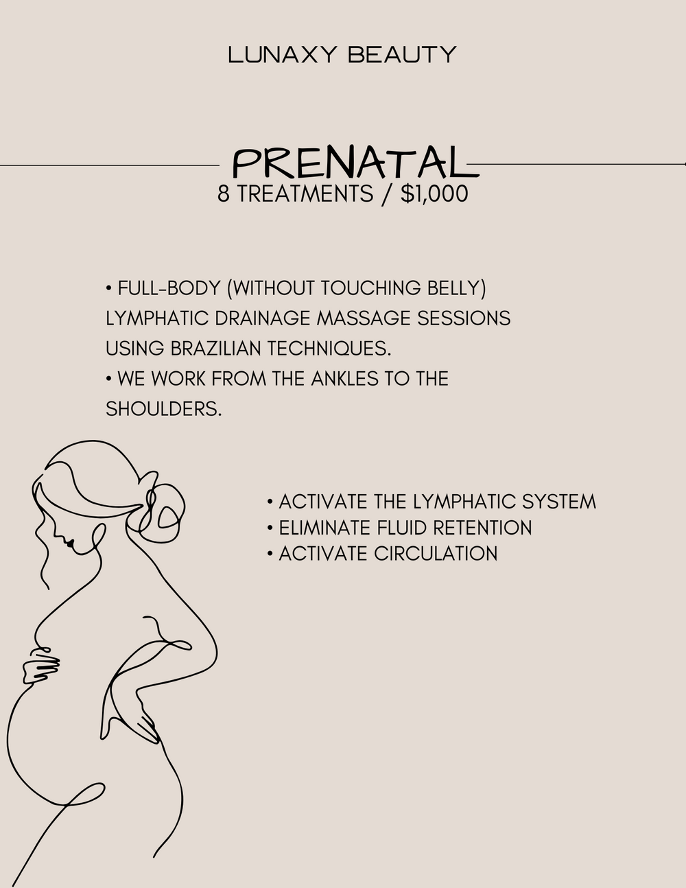 Prenatal Lymphatic Drainage